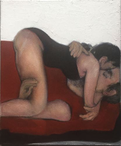 Love
öl, Struktur/Lw 50 x 60 cm, 2015
