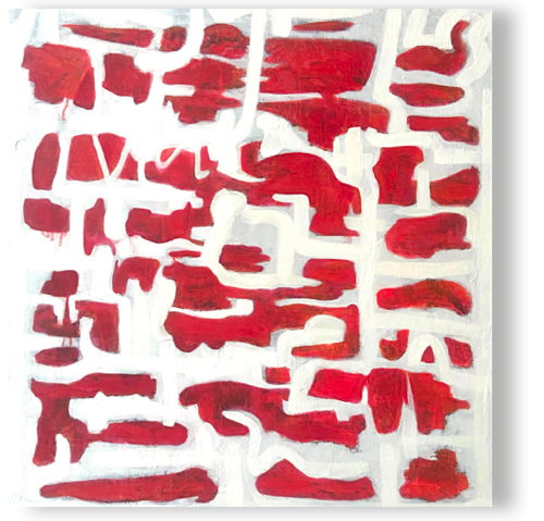 Formengeschichte
Öl, Lack/LW, 100 x 100 cm, 2023 Formengeschichte
Öl, Lack/LW, 100 x 100 cm, 2023